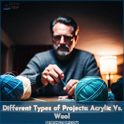 Different Types of Projects: Acrylic Vs. Wool