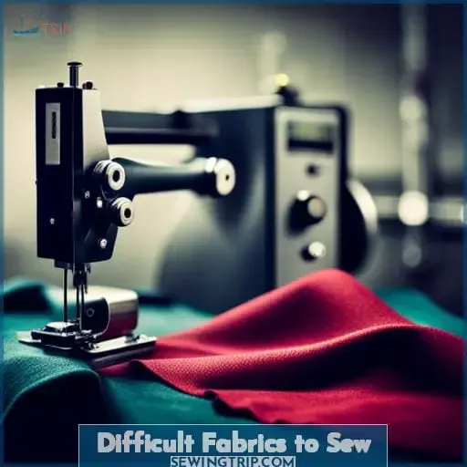 Difficult Fabrics to Sew