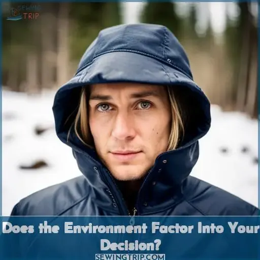 Does the Environment Factor Into Your Decision