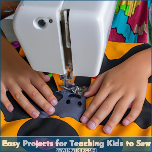 Easy Projects for Teaching Kids to Sew