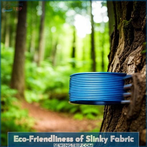 Eco-Friendliness of Slinky Fabric