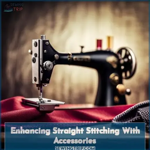 Enhancing Straight Stitching With Accessories