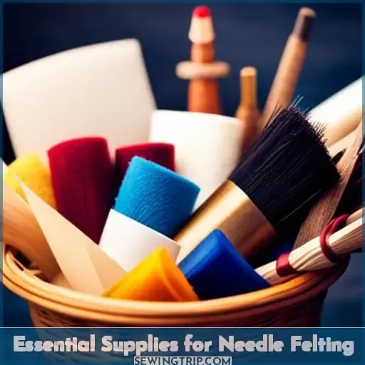 Essential Supplies for Needle Felting