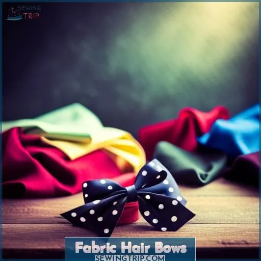 Fabric Hair Bows