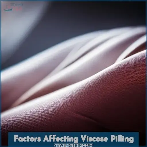 Factors Affecting Viscose Pilling