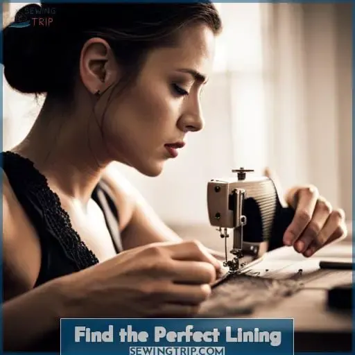 Find the Perfect Lining