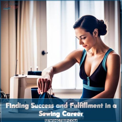 Finding Success and Fulfillment in a Sewing Career