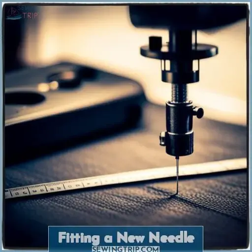 Fitting a New Needle