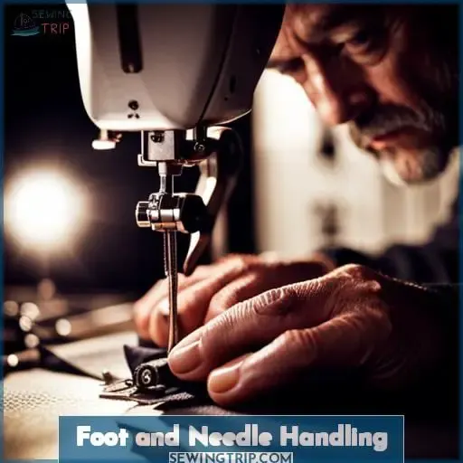 Foot and Needle Handling