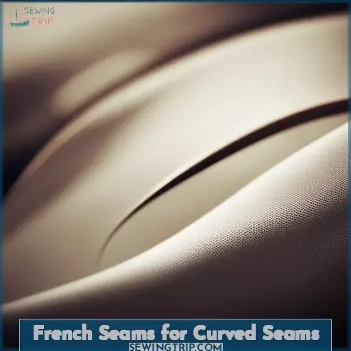 French Seams for Curved Seams