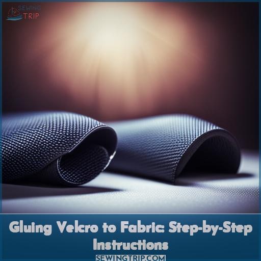 Gluing Velcro to Fabric: Step-by-Step Instructions