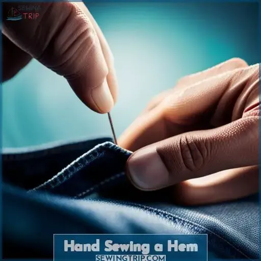 Hand Sewing a Hem