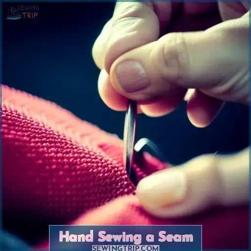 Hand Sewing a Seam