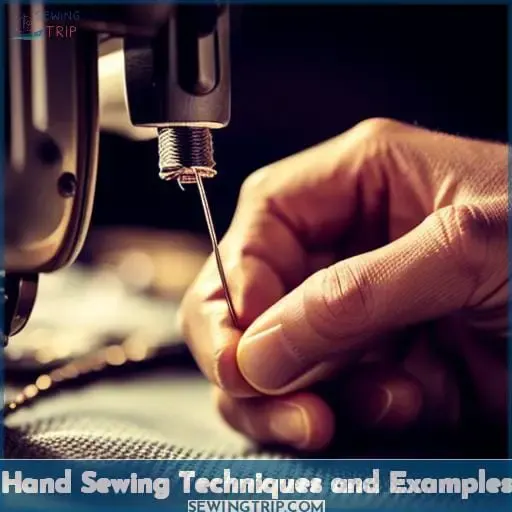 Hand Sewing Techniques and Examples