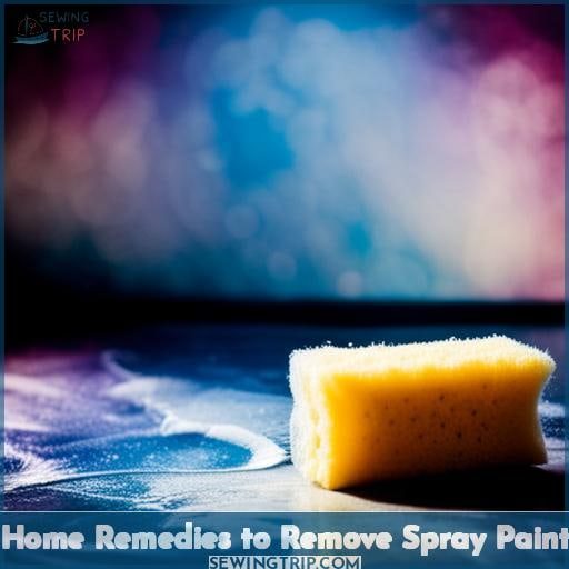 Home Remedies to Remove Spray Paint