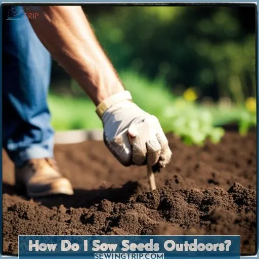 How Do I Sow Seeds Outdoors