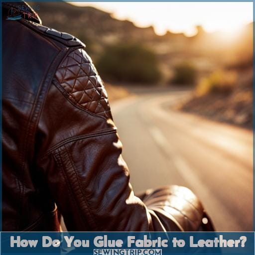 How Do You Glue Fabric to Leather