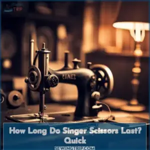 how long do singer scissors last