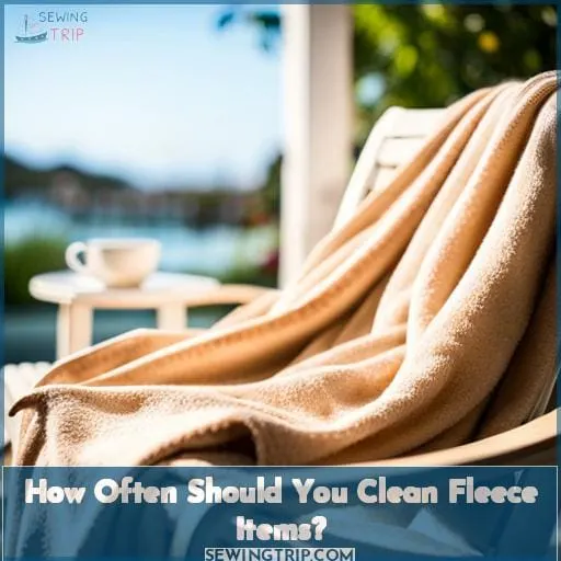 How Often Should You Clean Fleece Items