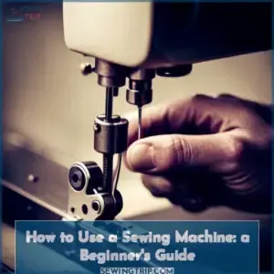 how to a sewing machine