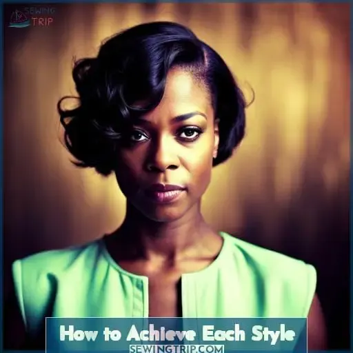 How to Achieve Each Style