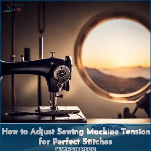 how to adjust sewing machine tension