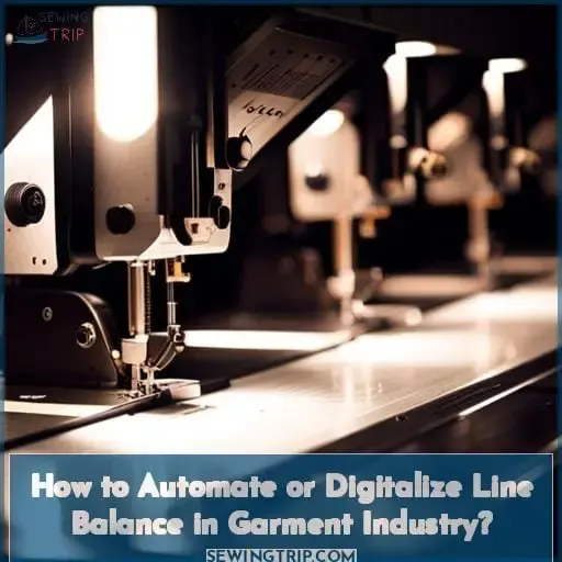 How to Automate or Digitalize Line Balance in Garment Industry