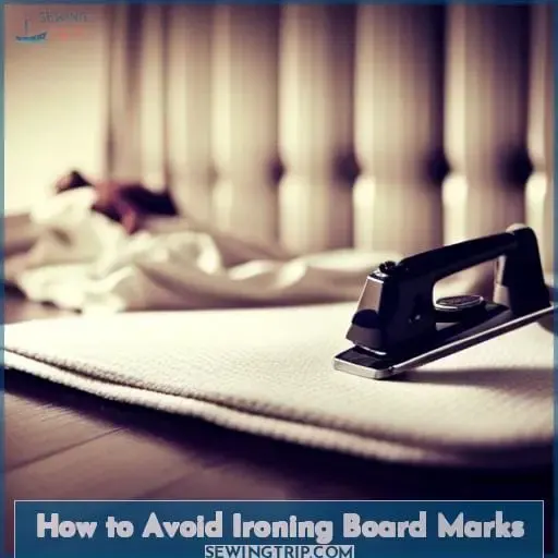How to Avoid Ironing Board Marks