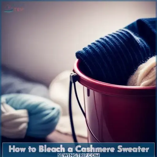 How to Bleach a Cashmere Sweater