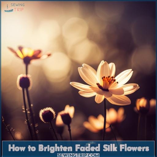 How to Brighten Faded Silk Flowers