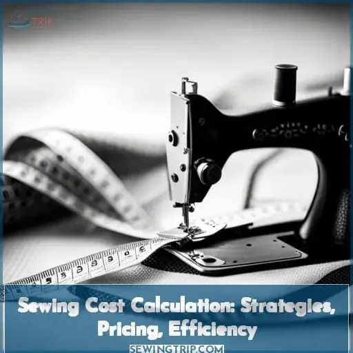 how to calculate sewing cost