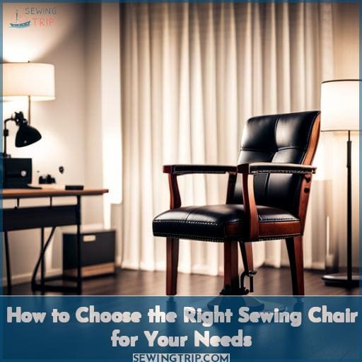 How to Choose the Right Sewing Chair for Your Needs