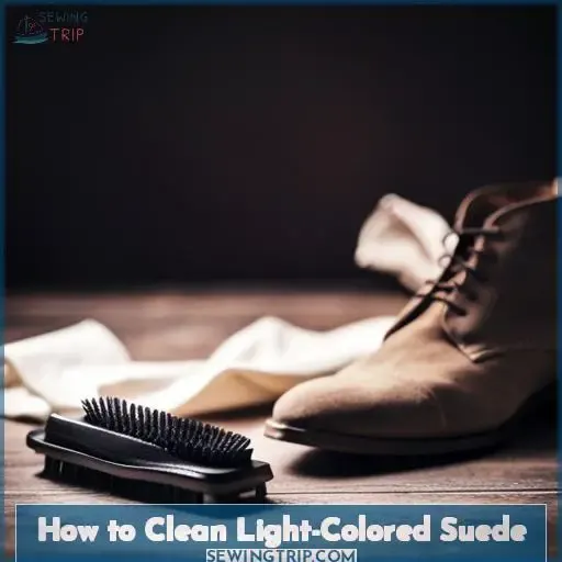 How to Clean Light-Colored Suede