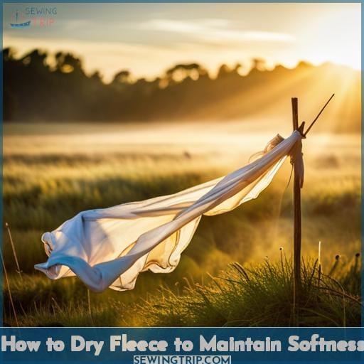 How to Dry Fleece to Maintain Softness