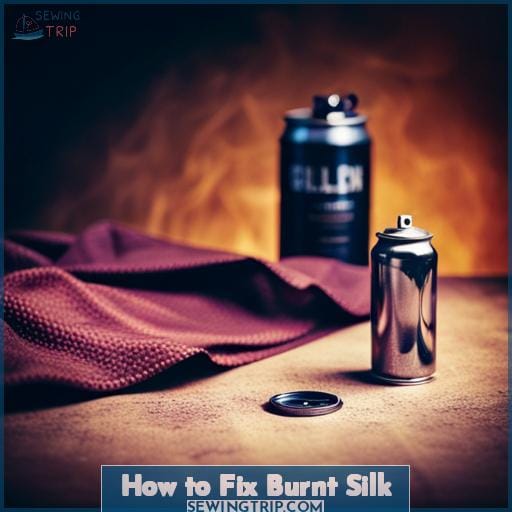 How to Fix Burnt Silk