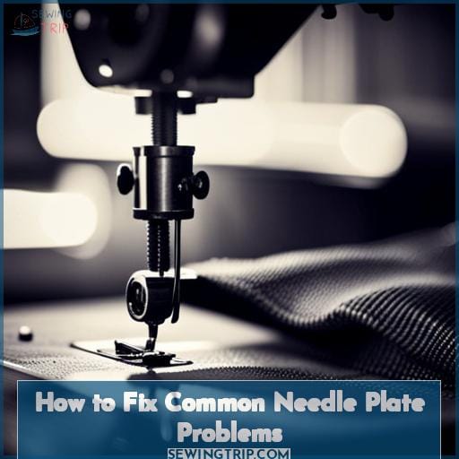 How to Fix Common Needle Plate Problems