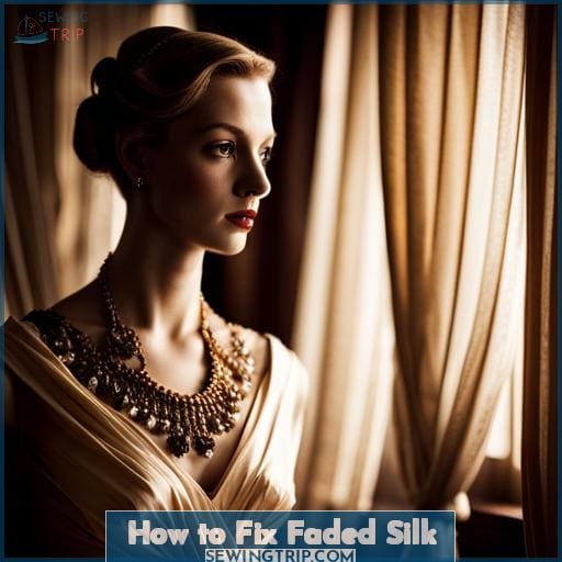 How to Fix Faded Silk