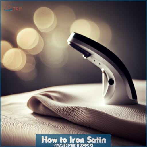 How to Iron Satin