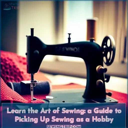 how to pick up sewing as a hobby
