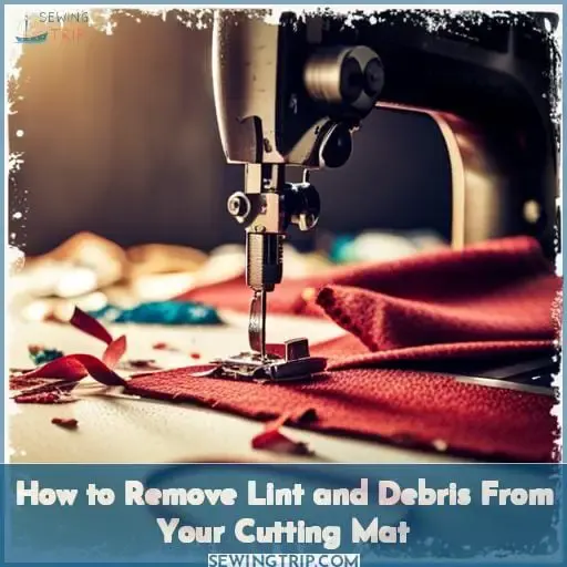 How to Remove Lint and Debris From Your Cutting Mat