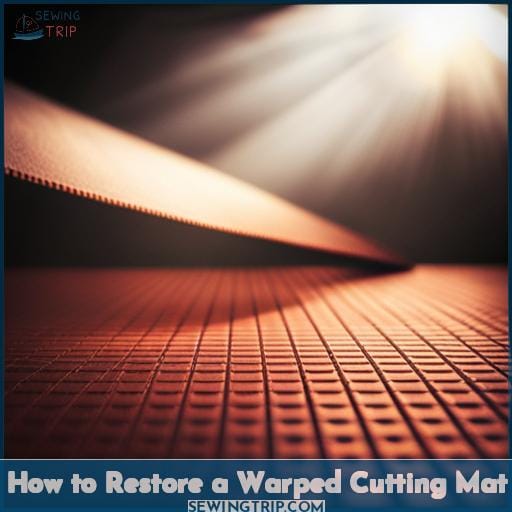 How to Restore a Warped Cutting Mat