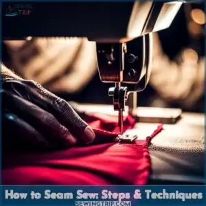 how to seam sew