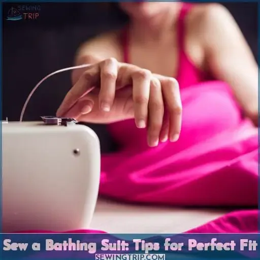 how to sew a bathing suit