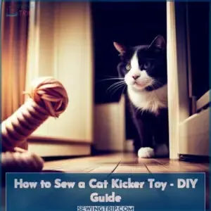 how to sew a cat kicker toy