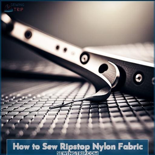 How to Sew Ripstop Nylon Fabric