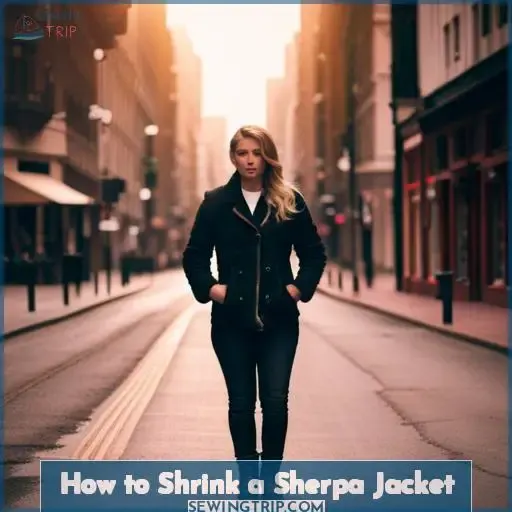 How to Shrink a Sherpa Jacket