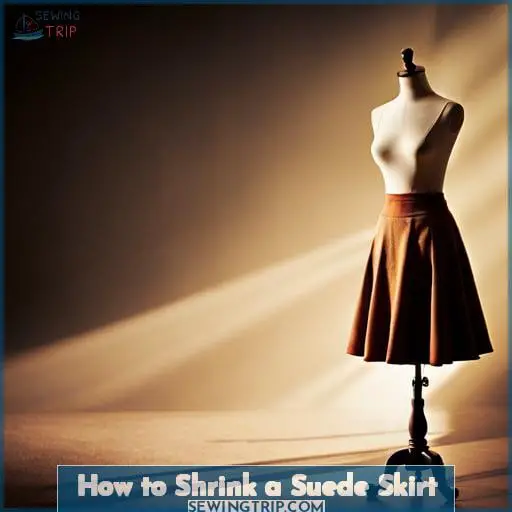How to Shrink a Suede Skirt