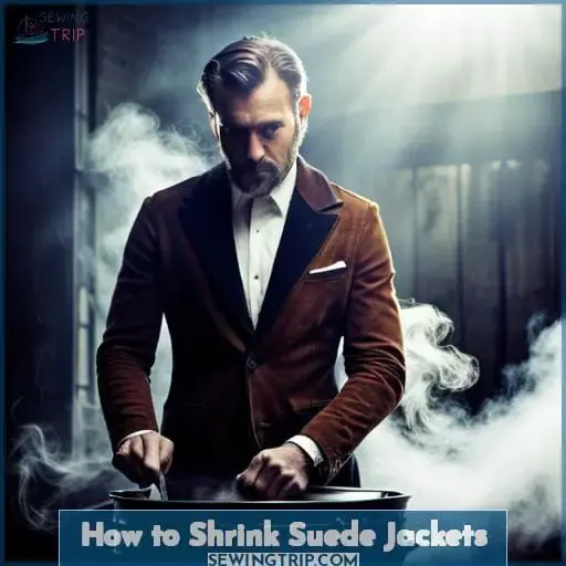 How to Shrink Suede Jackets