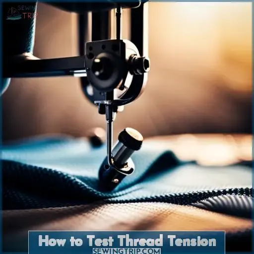 How to Test Thread Tension