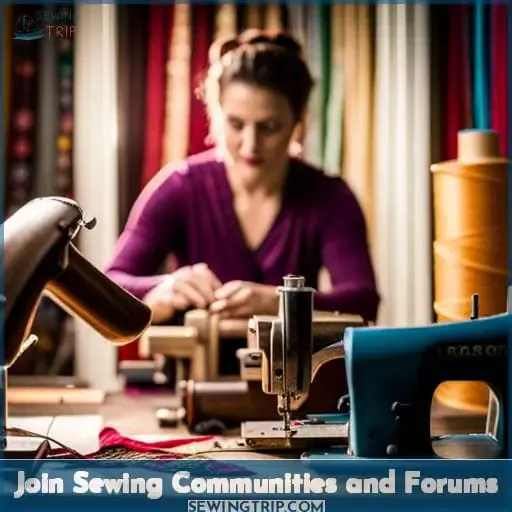 Join Sewing Communities and Forums